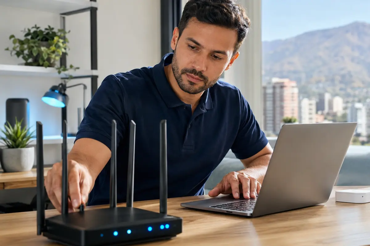 Redes y conectividad de PC Asistencia en Santiago