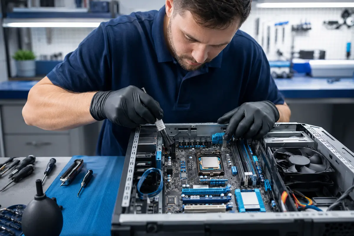 Reparación de computadores de PC Asistencia en Santiago